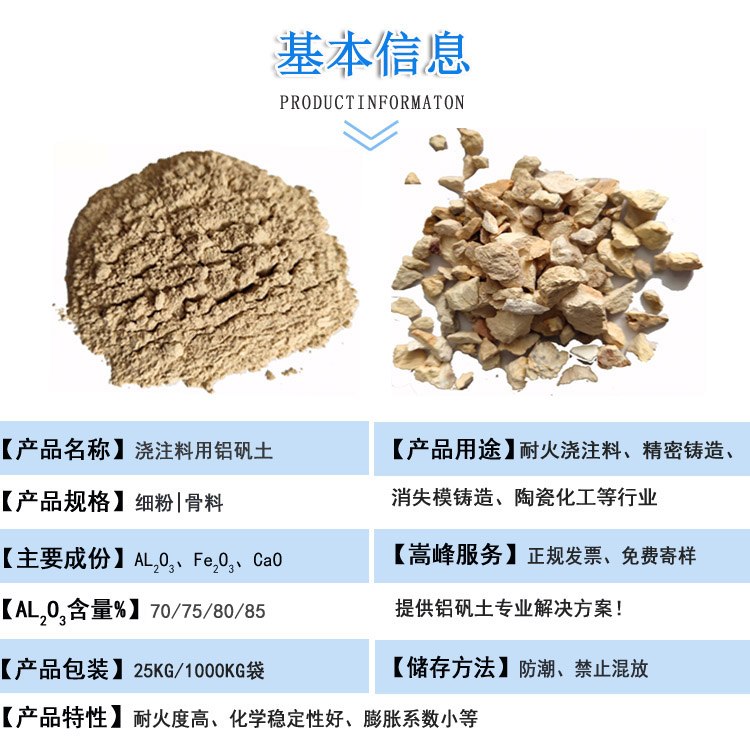澆注料用鋁礬土|鋁礬土|熟料|價格|細粉|廠家|價格